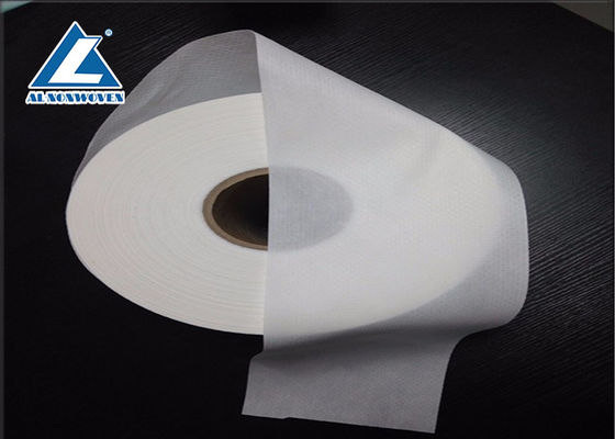 China 40 bis 120 G/M druckte elastisches nichtgewebtes Gewebe für die Herstellung der Dampf-Augen-Abdeckung fournisseur