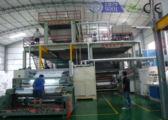 China Kundengebundene gesponnene Spunbond Maschine 10~450m/min SXS pp. nicht fournisseur